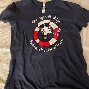 Belle and Sebastian band the good ship shirt. Nautical nonsense!